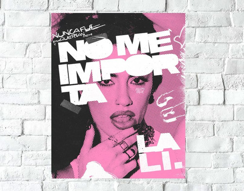 Poster Decorativo Lali Esposito 24 - Tamaño A3 30x40 Rosa