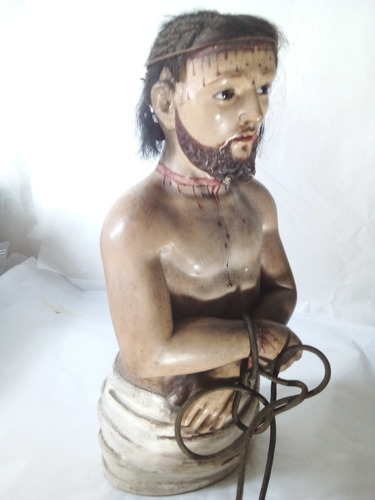 Escultura Em Madeira Cristo Século X I X Português (Usado)