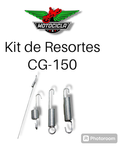 Kit De Resortes Moto Cg - 150