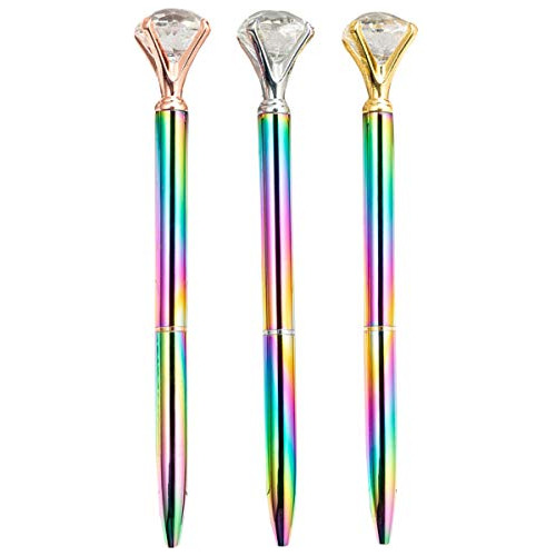 Esfero - Hoce Cute Metal Ballpoint Pens Crystal Diamond Ball