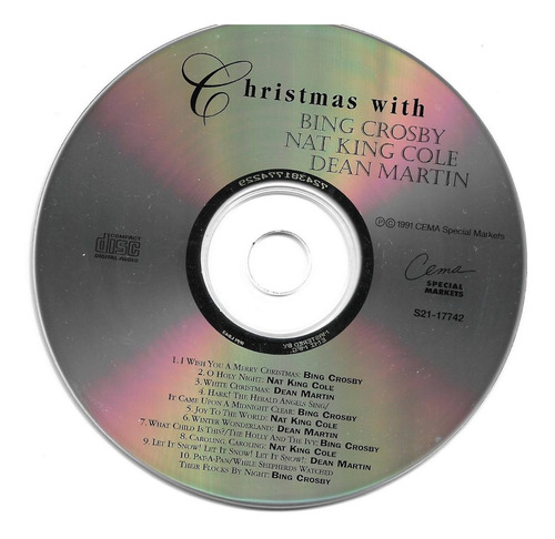 Christmas With Bing Crosby, Nat King Cole, Dean Martin