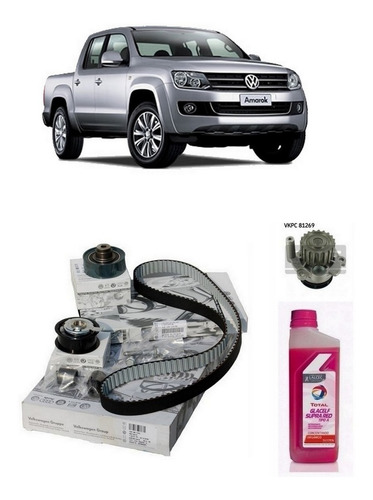 Distribucion Original Vw Amarok + Bomba De Agua + Colocacion