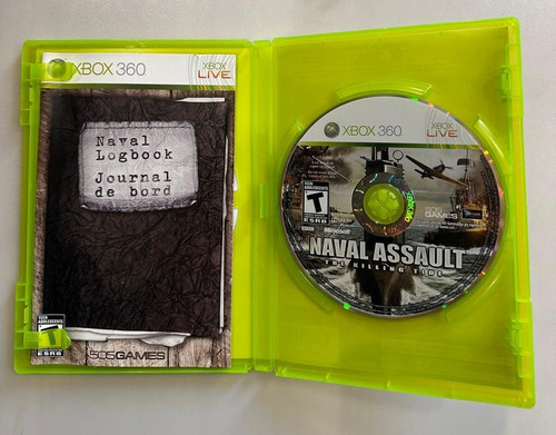 Naval Assault The Killing Tide (xbox 360, Mídia Física) (Usado)