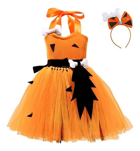 Vestidos Tul Para Niños Princesa Halloween Ajustable Faldas