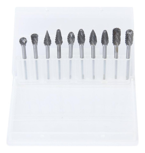 An 10pcs Acero De Tungsteno Yg8 Carburo Rotary Burr