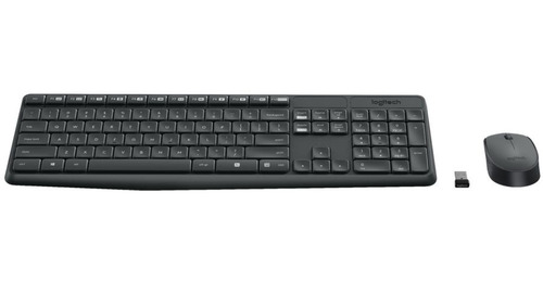 Combo Teclado E Mouse Logitech Mk235 S/ Fio 920-007903