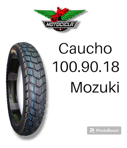 Caucho Moto 100/90/18 Mozuki 