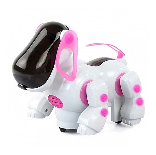 Juguete Perro Robot Con Luz Y Sonido Para Niños Febo