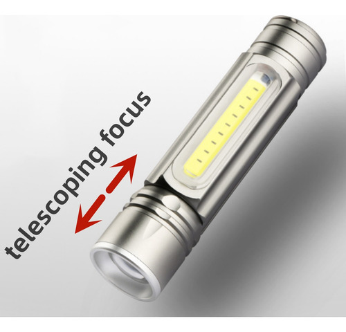 Uma Lanterna Led, Lanterna Super Brilhante De 1000 Lúmens Zo