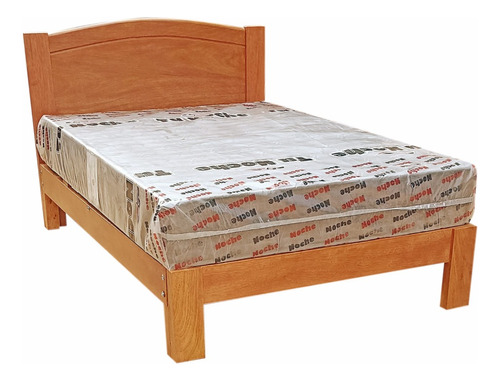 Cama 2 Plazas,madera Tornillo,modelo Oval  I