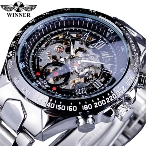 Reloj skeleton automático winner 246 sales