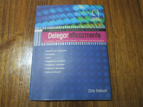 Delegar Eficazmente - Chris Roebuck - Ed: Blume 