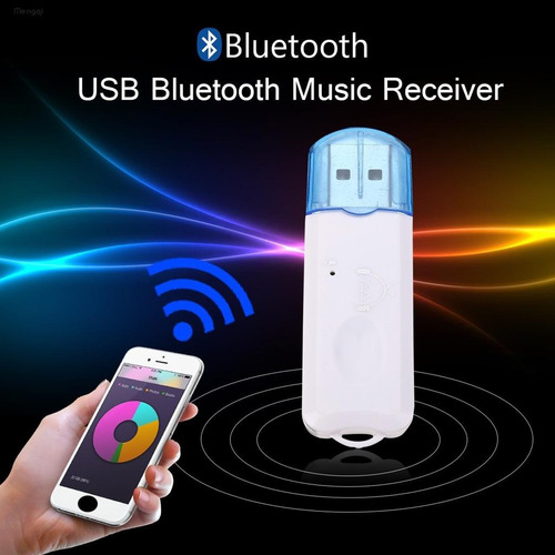 Pack 2 Usb Bluetooth Receptor Mp3 Para Dispositivos