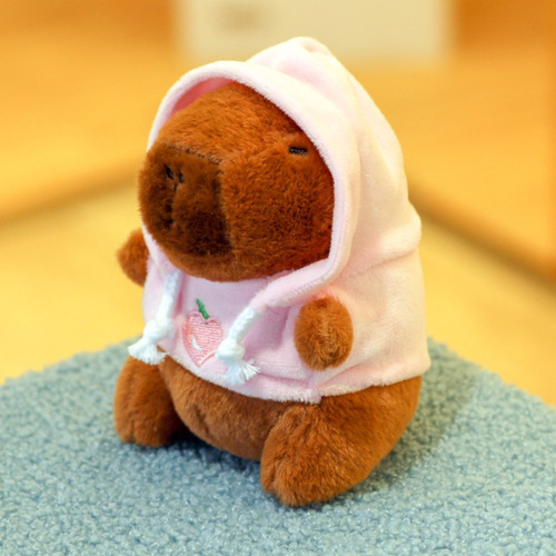 Muñeca De Simulación De Capibara De Peluche Con Alas