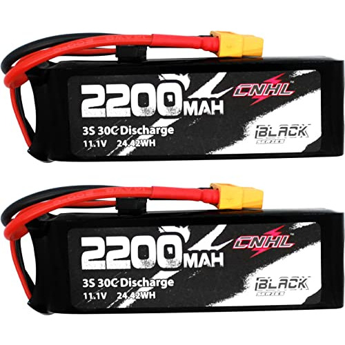 Cnhl 2200mah 3s Lipo Battery 30c 11.1v Lipo Battery With Xt6