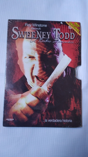 Sweeney Todd El Barbero Demoníaco Película Dvd Cerrado Nuevo