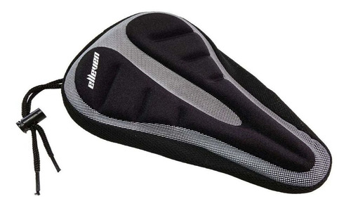 Capa De Selim Gel Bicicleta Confortavel Elleven 265x175mm Cor Preto