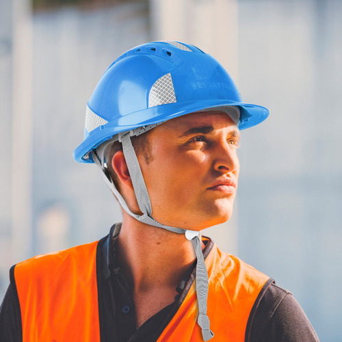 Gorra Protectora Para Casco Para Obras De Construcción, Vent