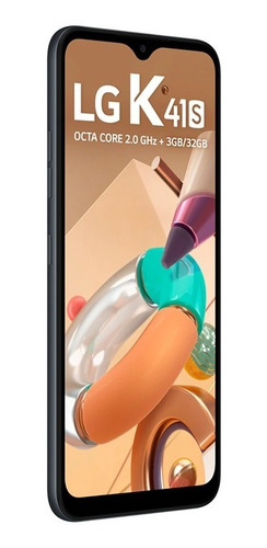 Smartphone LG K41s 4g Tela 6,55 32gb 3gb Ram Android Titânio