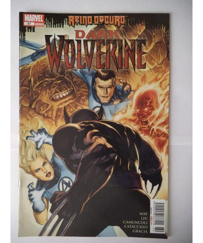 Dark Wolverine 61 Reino Oscuro Televisa