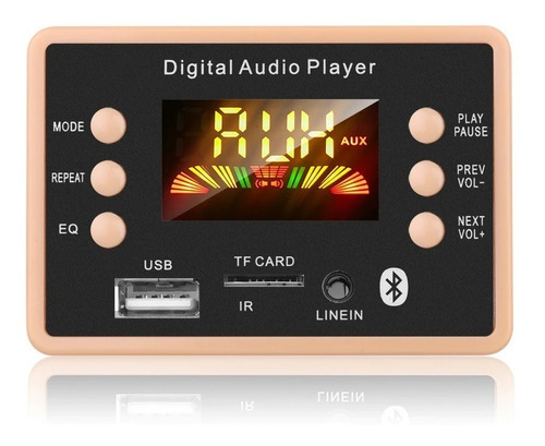 Modulo Bluetooth Mp3 Wav Wma Usb Tf Card Fm Equalizador Lcd