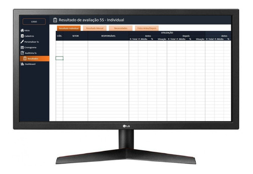 Planilha Excel - Auditória 5s - Método Kaizen