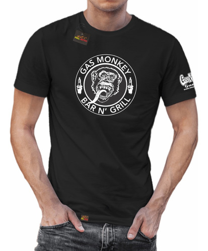 Polera-gas Monkey Bar N Grill #3