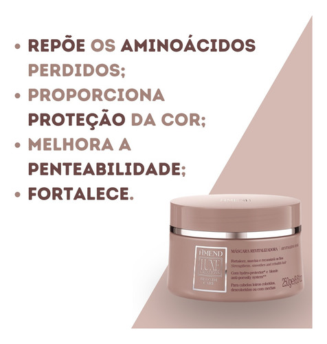 Kit Amend Luxe Blonde Care Com 4 Produtos