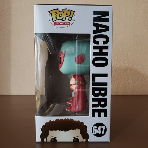 Funko Pop! Movies Nacho Libre #647 Versión Chase Original (Usado)