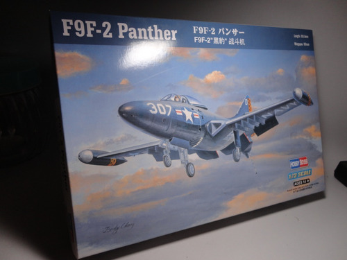 Hobbyboss Grumman F9f-2 Panther Escala 1/72 