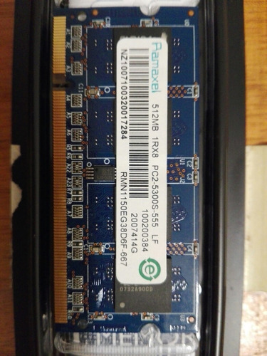 Memoria Ram 512mb Pc2 Para Laptop