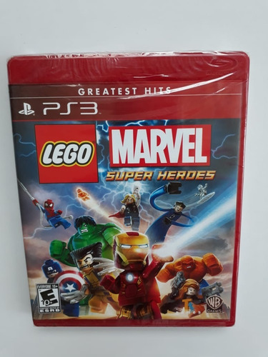 Lego Marvel Super Héroes Juego Ps3 Nuevo Sellado 