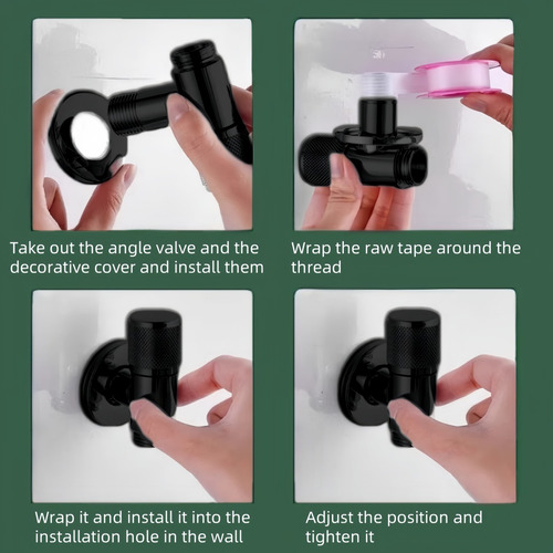 Grifo De Pared De Acero Inoxidable