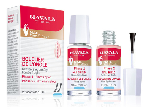 Protector De Uñas Paq 2 Fases 1 Y 2 Capa Superior De Esmalte