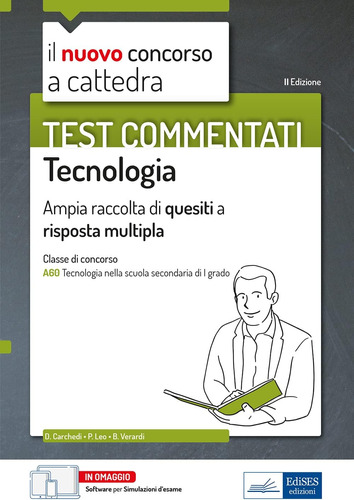 Libro: Test Commentati Tecnologia: Ampia Raccolta Di Quesiti