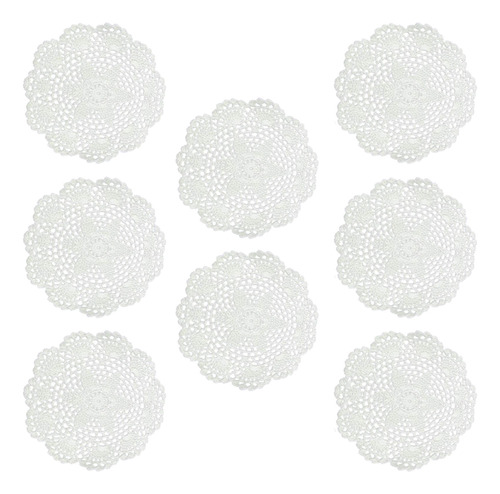 Phantomon Doilies - Manteles Individuales De Ganchillo De 8