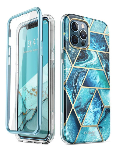 Funda I-blason iPhone 12 Pro Max + Protector Ocean