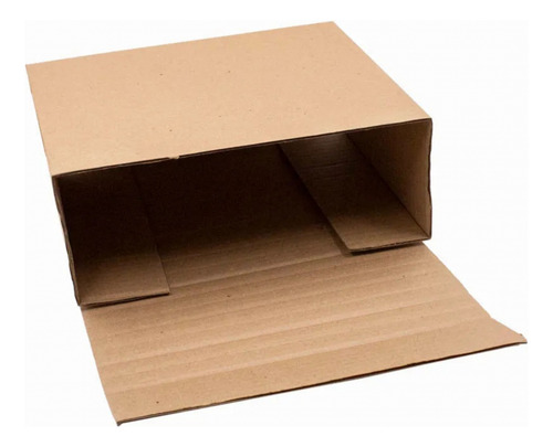 Kit Com 50 Caixas De Papelão Montável Para Livros - 26x19x03