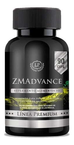 Zma Advance Magnesio+l-triptofano+zinc+b6 - 90 Capsulas 