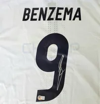 Comprar Jersey Firmado Karim Benzema Real Madrid 2016-17 Autografo