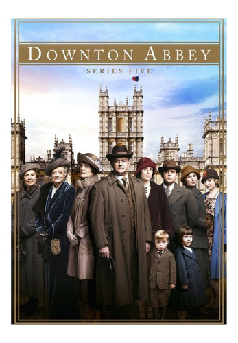 Downton Abbey Quinta Temporada Completa 3 Dvd's&-.