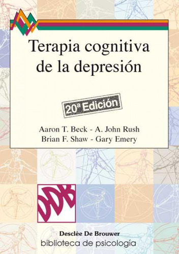 Terapia Cognitiva De La Depresión Aa.vv Desclee De Brouwer