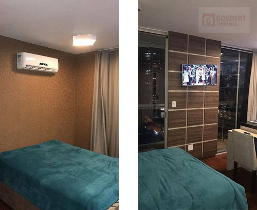 Studio Com 1 Dormitório À Venda, 38 M² Por R$ 300.000,00 - Vila Augusta - Guarulhos/sp - St0011