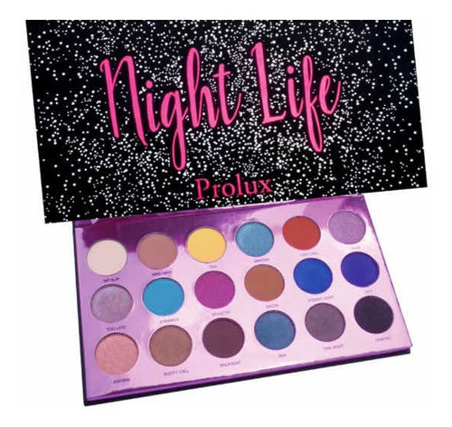 Paleta De Sombras Prolux Night Life