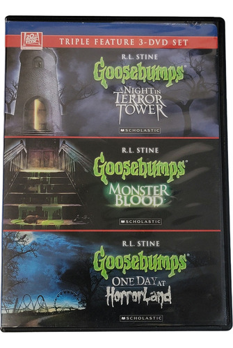 Goosebumps Triple Feature 3 - Dvd Set Región 1 (Usado)