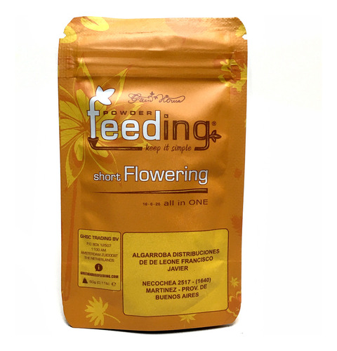 Powder Feeding Short Flowering 50g - Automaticas Auto  Grow