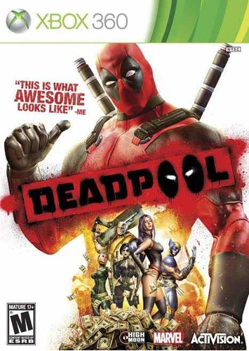 Jogo Xbox 360 Deadpool Físico Completo Original Raro