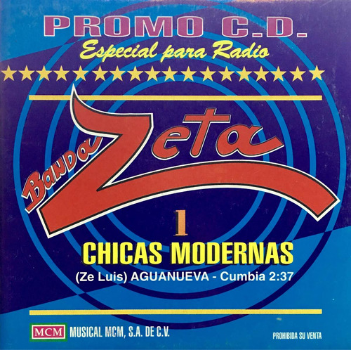 Cd Banda Zeta Chicas Modernas Promo