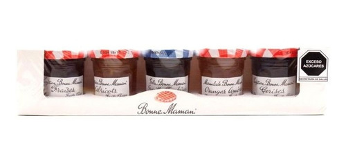 Set De Regalo Mermeladas Bonne Maman 5 X 50 Gr (francia) 