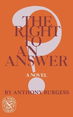 Libro The Right To An Answer - Burgess, Anthony